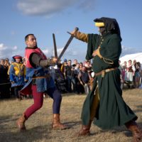 „Rycerze Św. Jerzego” – pokaz średniowiecznych sztuk walki