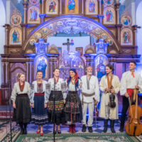Zespół „Krajka” i kapela Serhija Okhrimchuka wystąpili w cerkwi pw. św. Mikołaja